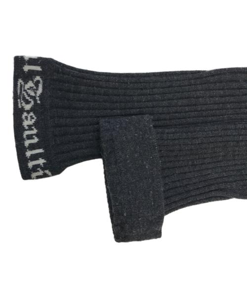 Jean Paul GAULTIER CLASSIQUE（ジャンポールゴルチエクラシック）Jean Paul GAULTIER CLASSIQUE (ジャンポールゴルチエクラシック) リブロゴタートルネックニット グレー サイズ:40の古着・服飾アイテム