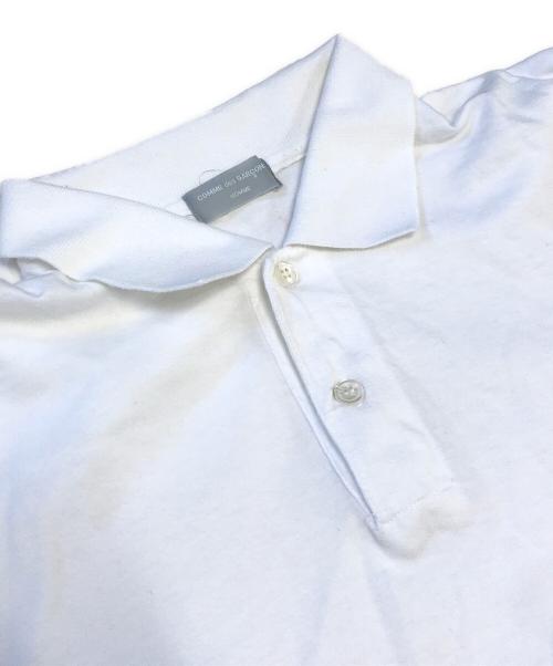 COMME des GARCONS HOMME（コムデギャルソン オム）COMME des GARCONS HOMME (コムデギャルソン オム) ポロシャツ ホワイト サイズ:表記なしの古着・服飾アイテム