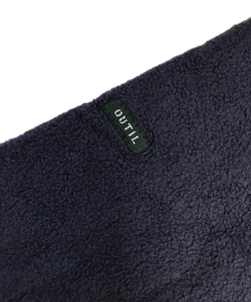 OUTIL（ウティ）OUTIL (ウティ) フリーススウェット ネイビー サイズ:3の古着・服飾アイテム