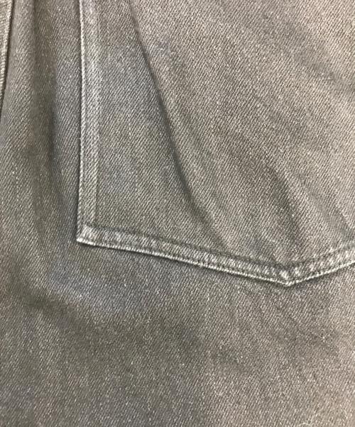 COMOLI（コモリ）COMOLI (コモリ) ベルテッドデニム ブラック サイズ:2の古着・服飾アイテム