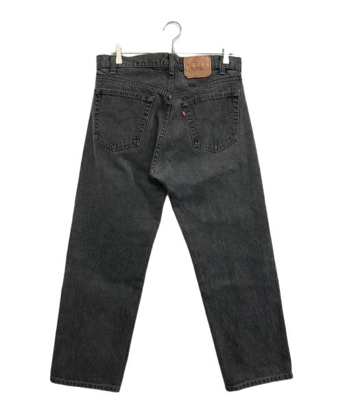 LEVI'S（リーバイス）LEVI'S (リーバイス) 先染めブラックデニム ブラック サイズ:W36×L32の古着・服飾アイテム