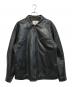 AVIREX（アヴィレックス）の古着「レザージャケット」｜ブラック