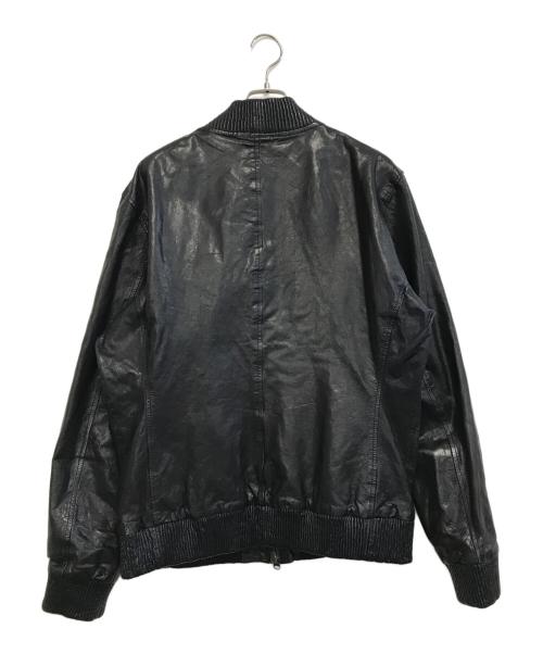 AVIREX（アヴィレックス）AVIREX (アヴィレックス) レザーブルゾン ブラック サイズ:2XLの古着・服飾アイテム