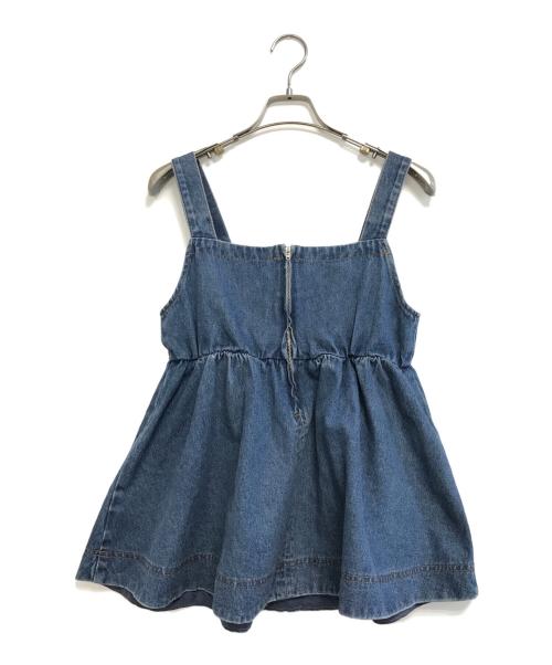 Ameri（アメリ）Ameri (アメリ) FRILL DENIM SET UP インディゴ サイズ:SIZE 25の古着・服飾アイテム