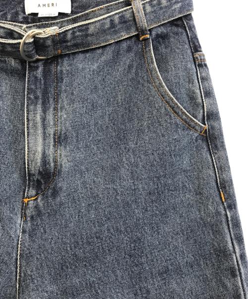 Ameri（アメリ）Ameri (アメリ) FRILL DENIM SET UP インディゴ サイズ:SIZE 25の古着・服飾アイテム