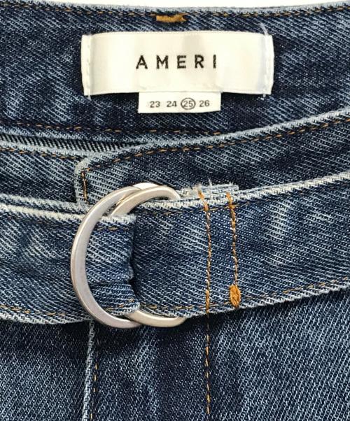 Ameri（アメリ）Ameri (アメリ) FRILL DENIM SET UP インディゴ サイズ:SIZE 25の古着・服飾アイテム