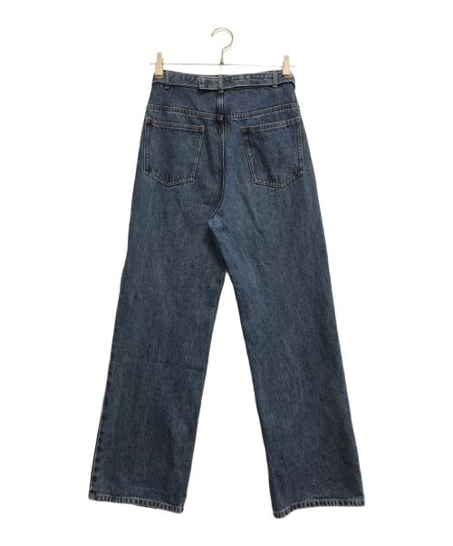 Ameri（アメリ）Ameri (アメリ) FRILL DENIM SET UP インディゴ サイズ:SIZE 25の古着・服飾アイテム