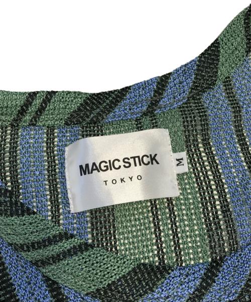 MAGIC STICK（マジックスティック）MAGIC STICK (マジックスティック) RASTA TANK TOP ブルー サイズ:Mの古着・服飾アイテム