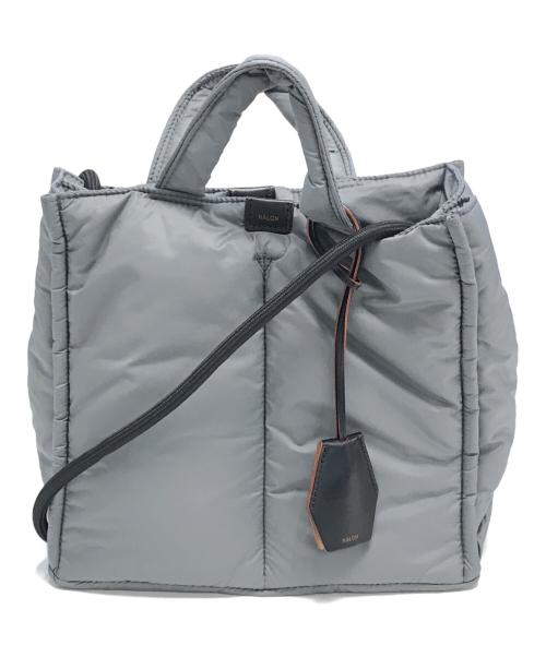 hALON（アーロン）hALON (アーロン) パディングバッグ グレーの古着・服飾アイテム