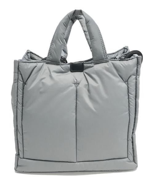 hALON（アーロン）hALON (アーロン) パディングバッグ グレーの古着・服飾アイテム