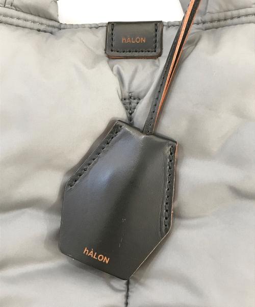 hALON（アーロン）hALON (アーロン) パディングバッグ グレーの古着・服飾アイテム
