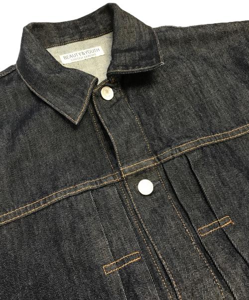 BEAUTY&YOUTH（ビューティーアンドユース）BEAUTY&YOUTH (ビューティーアンドユース) デニムジャケット インディゴ サイズ:Mの古着・服飾アイテム