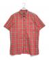 Patagonia（パタゴニア）の古着「シアサッカーオンブレ半袖シャツ」｜レッド
