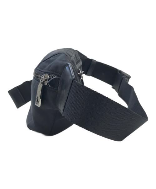 JIMMY CHOO（ジミーチュウ）JIMMY CHOO (ジミーチュウ) ベルトバッグ ブラックの古着・服飾アイテム