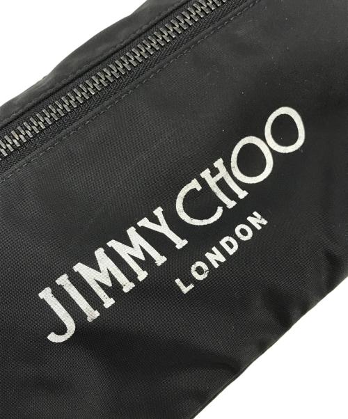 JIMMY CHOO（ジミーチュウ）JIMMY CHOO (ジミーチュウ) ベルトバッグ ブラックの古着・服飾アイテム