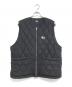 stussy（ステューシー）の古着「DIAMOND QUILTED VEST」｜ブラック