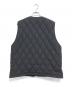 stussy (ステューシー) DIAMOND QUILTED VEST ブラック サイズ:M：20000円