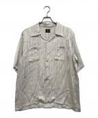 Needlesニードルズ）の古着「半袖ウエスタンシャツ」｜ホワイト