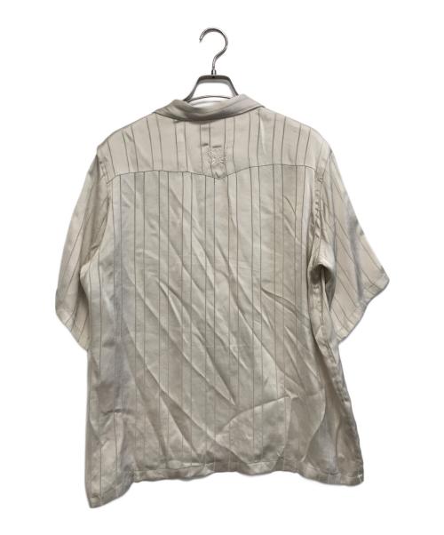 Needles（ニードルズ）Needles (ニードルズ) 半袖ウエスタンシャツ ホワイト サイズ:Sの古着・服飾アイテム