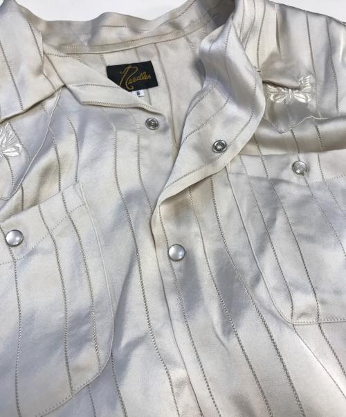 Needles（ニードルズ）Needles (ニードルズ) 半袖ウエスタンシャツ ホワイト サイズ:Sの古着・服飾アイテム