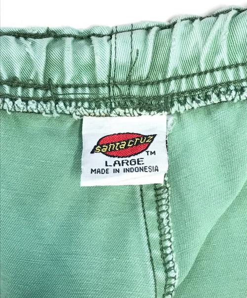 SANTA CRUZ（サンタクルーズ）SANTA CRUZ (サンタクルーズ) イージーパンツ ベージュ サイズ:Lの古着・服飾アイテム