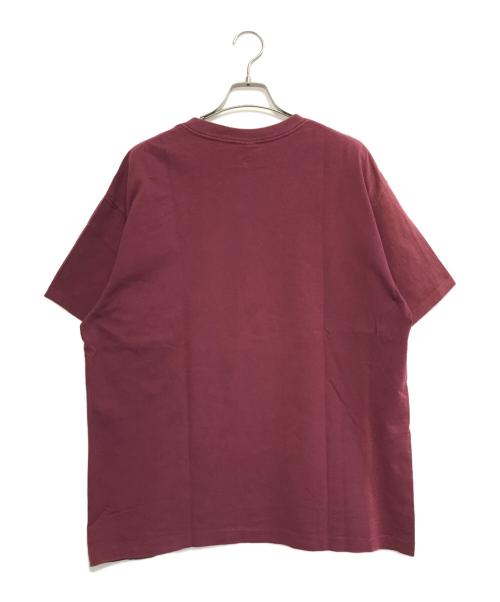 stussy（ステューシー）stussy (ステューシー) プリントTシャツ レッド サイズ:XLの古着・服飾アイテム