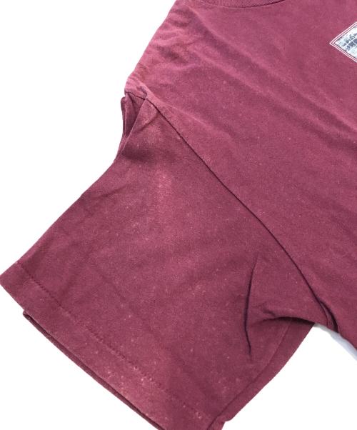 stussy（ステューシー）stussy (ステューシー) プリントTシャツ レッド サイズ:XLの古着・服飾アイテム