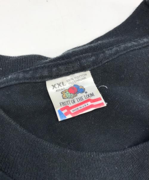 FRUIT OF THE LOOM（フルーツオブザルーム）FRUIT OF THE LOOM (フルーツオブザルーム) アートTシャツ ブラック サイズ:XXLの古着・服飾アイテム