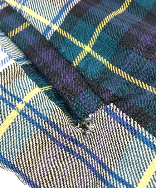 MONTMAC（MONTMAC）MONTMAC (MONTMAC) 60'sジップアップチェックジャケット ブルー サイズ:表記なしの古着・服飾アイテム