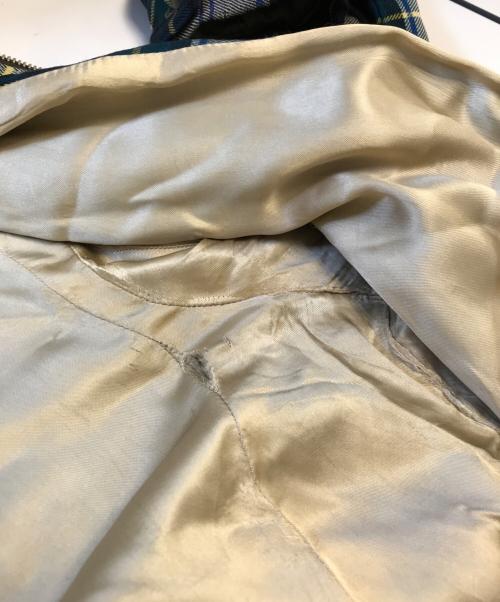 MONTMAC（MONTMAC）MONTMAC (MONTMAC) 60'sジップアップチェックジャケット ブルー サイズ:表記なしの古着・服飾アイテム