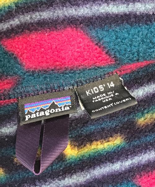 Patagonia（パタゴニア）Patagonia (パタゴニア) ハーフジップフリースジャケット レッド サイズ:KID'S14の古着・服飾アイテム