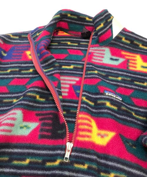 Patagonia（パタゴニア）Patagonia (パタゴニア) ハーフジップフリースジャケット レッド サイズ:KID'S14の古着・服飾アイテム