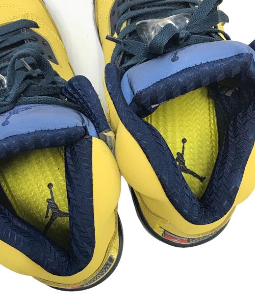 NIKE（ナイキ）NIKE (ナイキ) AIR JORDAN 5 RETRO SE イエロー サイズ:US10/UK9/EUR44/cm28/BR42/CN280(2.5)の古着・服飾アイテム