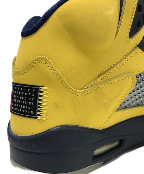 NIKE（ナイキ）NIKE (ナイキ) AIR JORDAN 5 RETRO SE イエロー サイズ:US10/UK9/EUR44/cm28/BR42/CN280(2.5)の古着・服飾アイテム