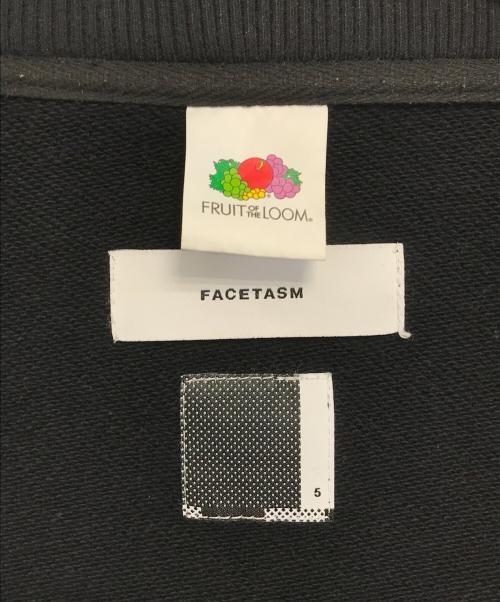 FACETASM（ファセッタズム）FACETASM (ファセッタズム) CPD (シーピーディー) LOVE HOODED STADIUM JACKET BLACK ブラック サイズ:5の古着・服飾アイテム