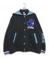 FACETASM（ファセッタズム）の古着「LOVE HOODED STADIUM JACKET BLACK」｜ブラック