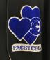 中古・古着 FACETASM (ファセッタズム) CPD (シーピーディー) LOVE HOODED STADIUM JACKET BLACK ブラック サイズ:5：23000円