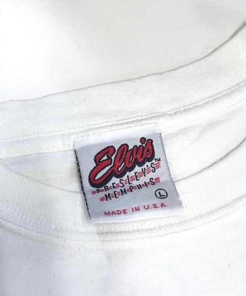 ELVIS（エルヴィス）ELVIS (エルヴィス) Tシャツ ホワイト サイズ:Lの古着・服飾アイテム