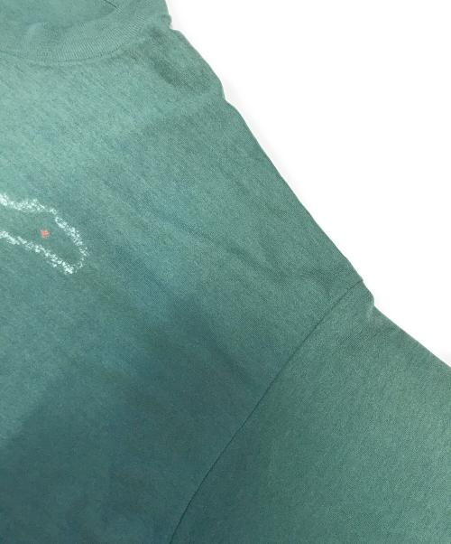 VINTAGE（ヴィンテージ）VINTAGE (ヴィンテージ) メッセージプリントTシャツ グリーン サイズ:XXXLの古着・服飾アイテム