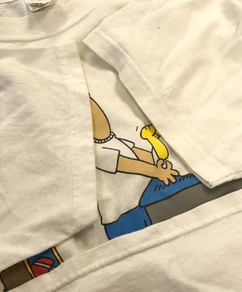 anvil（アンヴィル）anvil (アンヴィル) プリントTシャツ ホワイト サイズ:2XLの古着・服飾アイテム