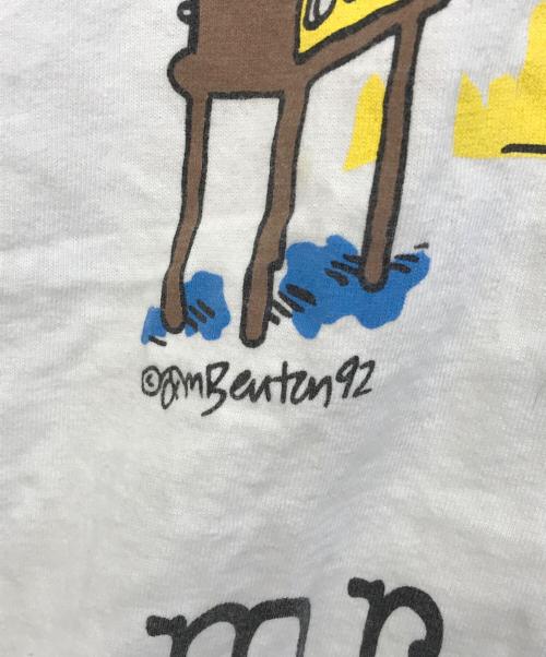 anvil（アンヴィル）anvil (アンヴィル) プリントTシャツ ホワイト サイズ:2XLの古着・服飾アイテム