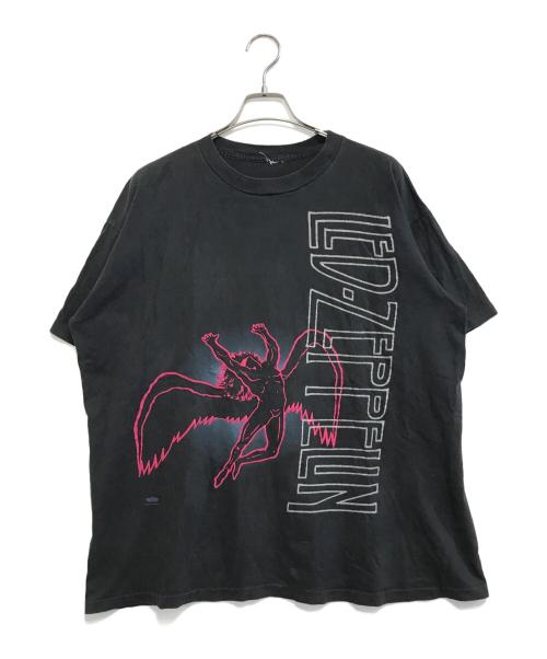 バンドTシャツ（バンドTシャツ）バンドTシャツ (バンドTシャツ) 90s LED ZEPPELIN(レッド・ツェッペリン) バンドTシャツ ブラック サイズ:不明の古着・服飾アイテム