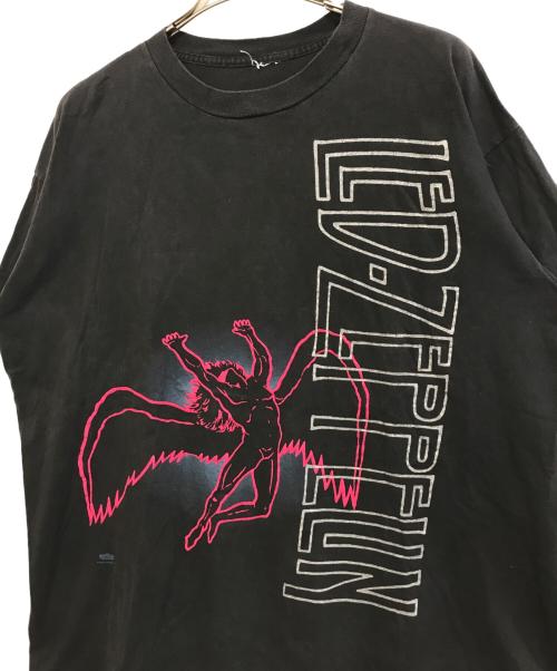バンドTシャツ（バンドTシャツ）バンドTシャツ (バンドTシャツ) 90s LED ZEPPELIN(レッド・ツェッペリン) バンドTシャツ ブラック サイズ:不明の古着・服飾アイテム