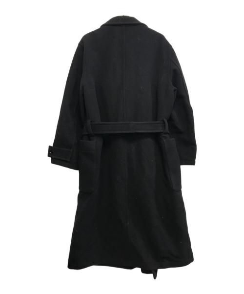 LEMAIRE（ルメール）LEMAIRE (ルメール) WRAP COAT ブラック サイズ:Sの古着・服飾アイテム