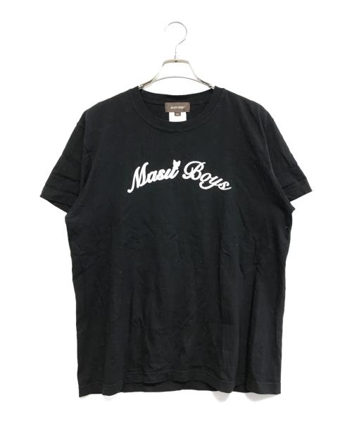 MASU BOYS（エムエーエスユー ボーイズ）MASU BOYS (エムエーエスユー ボーイズ) Tシャツ ブラック サイズ:46の古着・服飾アイテム