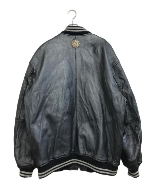 AVIREX（アヴィレックス）AVIREX (アヴィレックス) レザーブルゾン ブラック サイズ:3XLの古着・服飾アイテム