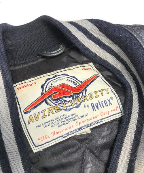 AVIREX（アヴィレックス）AVIREX (アヴィレックス) レザーブルゾン ブラック サイズ:3XLの古着・服飾アイテム