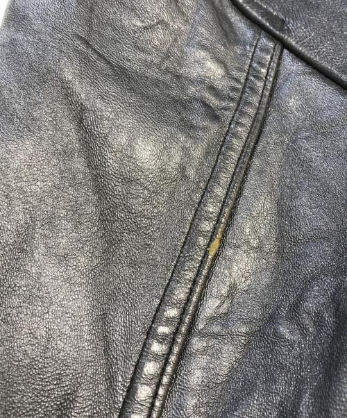 AVIREX（アヴィレックス）AVIREX (アヴィレックス) レザーブルゾン ブラック サイズ:3XLの古着・服飾アイテム