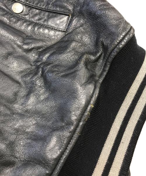 AVIREX（アヴィレックス）AVIREX (アヴィレックス) レザーブルゾン ブラック サイズ:3XLの古着・服飾アイテム