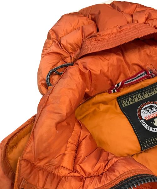 NAPAPIJRI（ナパピリ）NAPAPIJRI (ナパピリ) ダウンジャケット オレンジ サイズ:Lの古着・服飾アイテム
